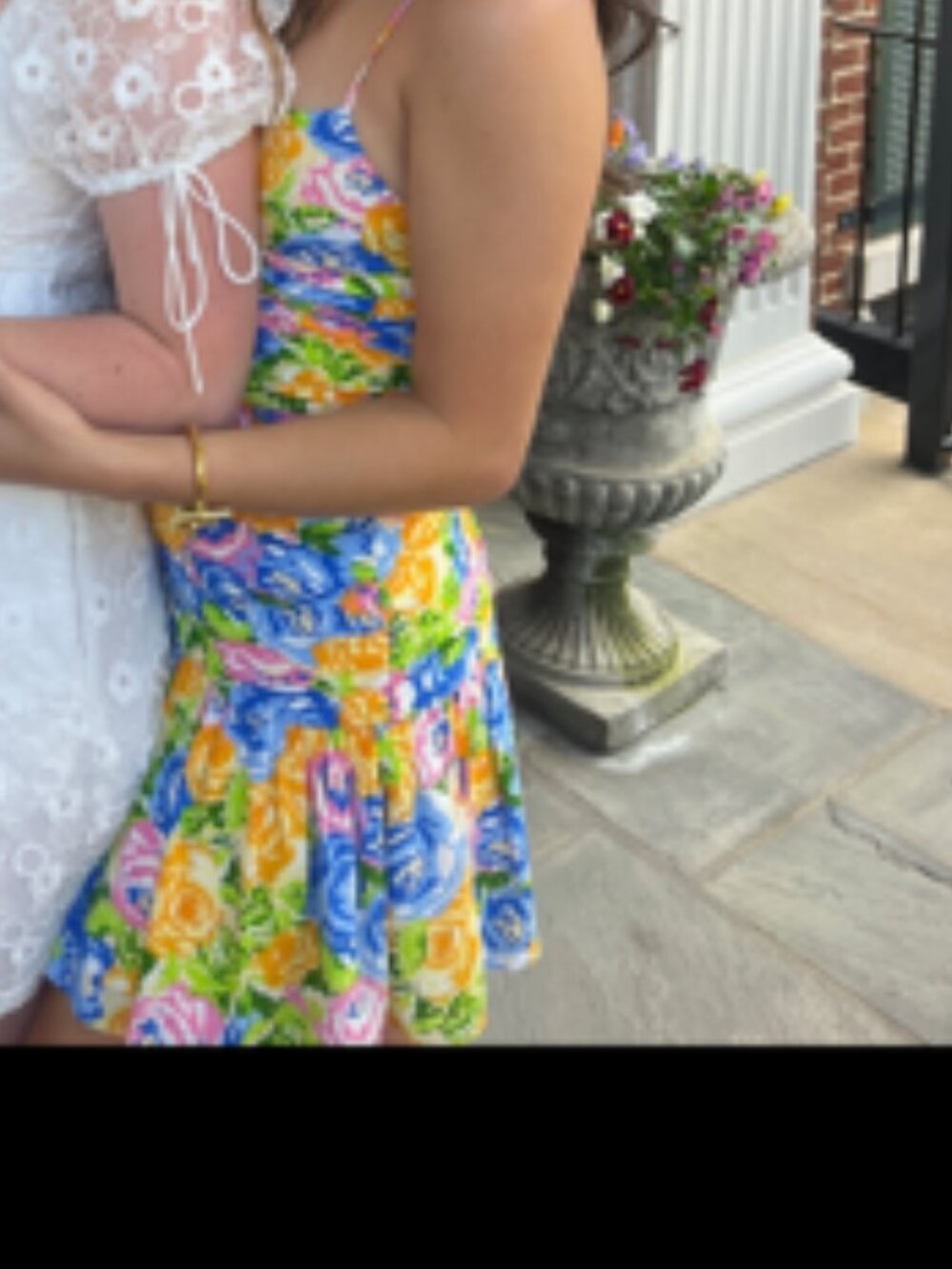 Zara floral dress